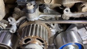 Замена ремня ГРМ на автомобилях Субару с 4-х вальными двигателями семейства EJ и EL.