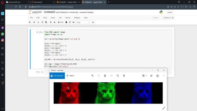 Numpy Pil || RGB || Mengekstrak gambar menjadi RGB || Pengolahan Citra Digital || Python Anaconda смотреть онлайн