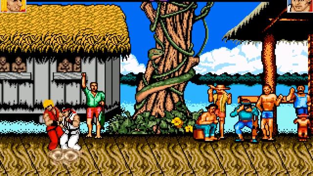 Ken vs Ryu Street Fighter vs Mortal Kombat NES MUGEN смотреть онлайн
