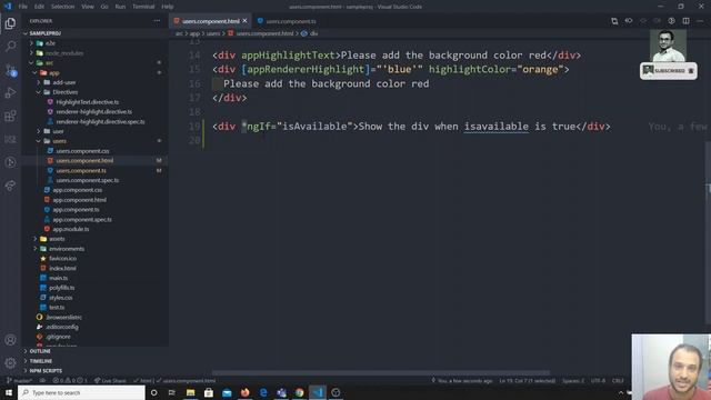 37. Understand the Concept of the Structural Directives how it works behind in the Angular. смотреть онлайн