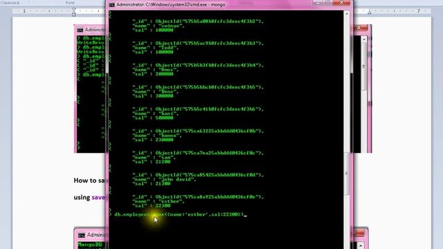 HOW TO SAVE DATA IN MONGODB смотреть онлайн