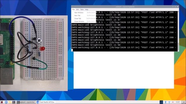 Practical Python Programming for IoT | 3. Networking with RESTful APIs and Web Sockets Using Flask смотреть онлайн