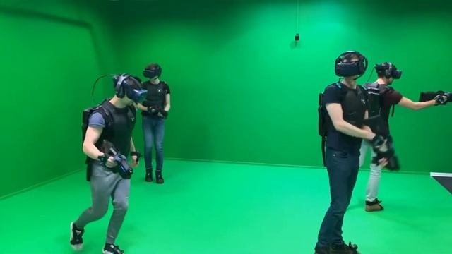 Командная игра в виртуальной реальности или как мы тестировали нашу игру | The Deep VR смотреть онлайн