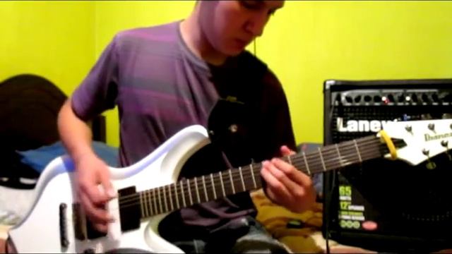 Lamb of god- Laid to rest guitar cover смотреть онлайн