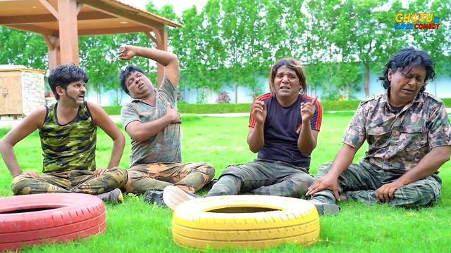 CHHOTU ARMY OFFICER | छोटू आर्मी आफ़िसर | 15 August Special | Khandeshi Chotu Dada New Comedy смотреть онлайн