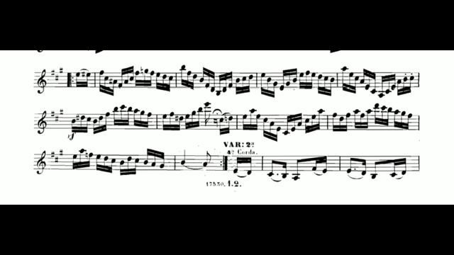 Paganini: Sonata a Violino Principale Op. Posth (Sheet Music) смотреть онлайн