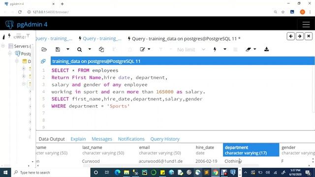 SQL FOR DATA ANALYST PART 32 SELECT STATEMENT EXAMPLE смотреть онлайн