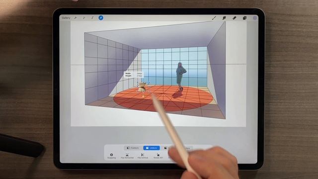 Making Fast, Beautiful Renderings With The Procreate Selection Tool In Automatic Mode смотреть онлайн