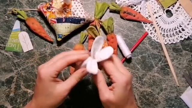 Мастер-класс "Морковь-брошка" и "Морковь-брелок" смотреть онлайн