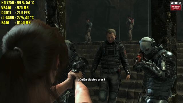 Rise of the Tomb Raider - AMD RADEON HD 7750|R7 250E [GAMEPLAY] смотреть онлайн