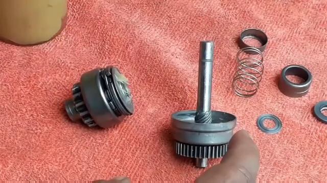 dio self bendix repair at home //dio self bendix repair all honda scooty //self bendix not working, смотреть онлайн