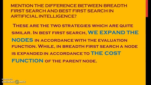 Artificial Intelligence Interview Question Answers смотреть онлайн