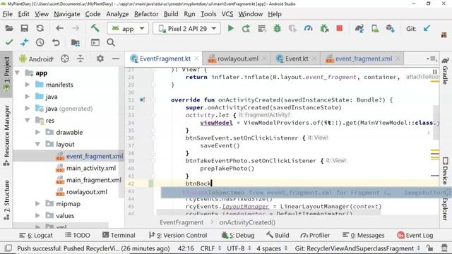 Invoke Activity function from Fragment in Android Kotlin смотреть онлайн