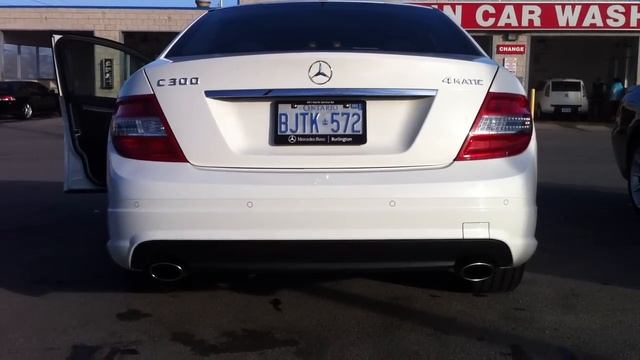 2010 Mercedes Benz C300 Exhaust Sound смотреть онлайн