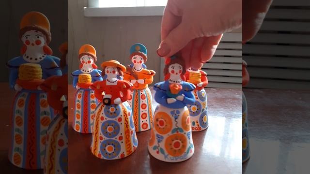 Колокольчик дымковская барыня. смотреть онлайн