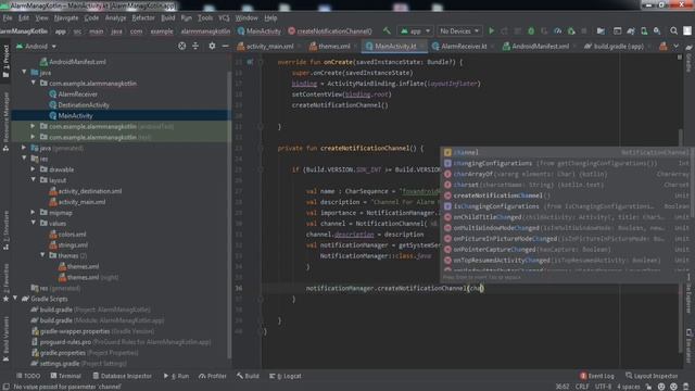 AlarmManager using Kotlin in Android Studio || Notification using AlarmManager || Kotlin || 2023 смотреть онлайн