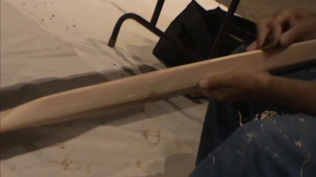 Paddle Carving Alfred Naumoff Of Kodiak GEFerris 9 28 2016