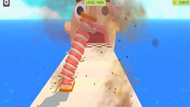 Sandwich Runner - Gameplay Walkthrough - All Levels (IOS, Android)