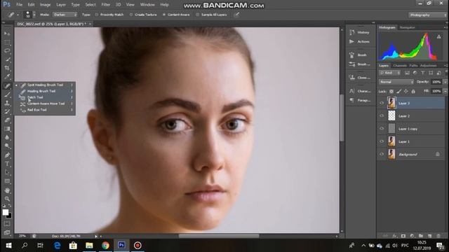 ОБРАБОТКА ФОТО | ПОРТРЕТНАЯ СЪЁМКА | PHOTOSHOP смотреть онлайн