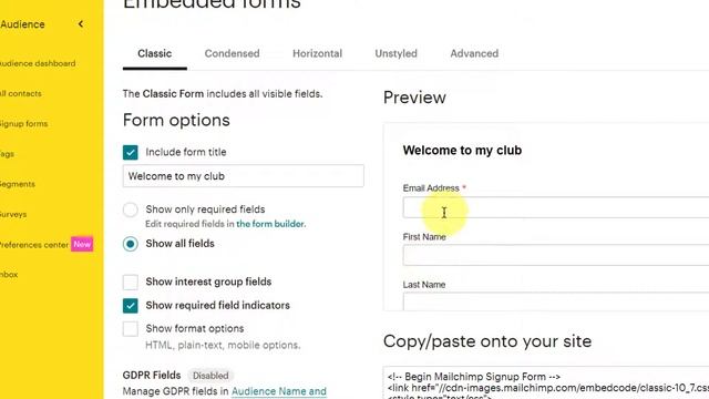 How To add a Mailchimp Email Signup Form to Your Website (Tamil) смотреть онлайн