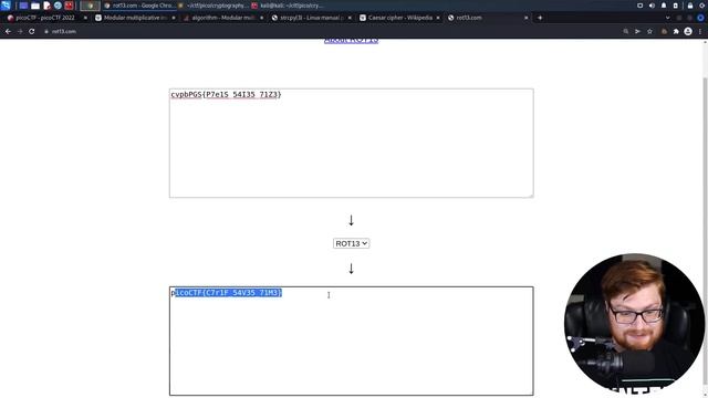 ROT13 Caesar Cipher (PicoCTF 2022 #05 credstuff) смотреть онлайн