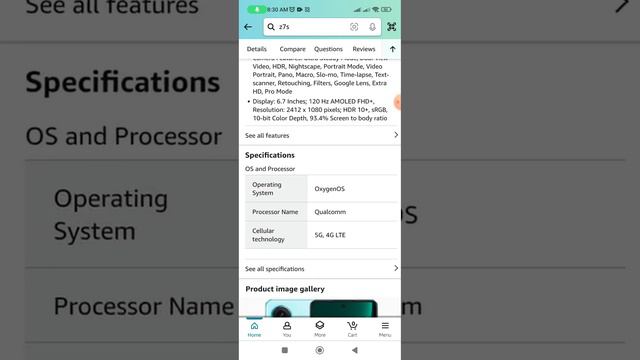 OnePlus Nord CE 3 5G 24,999 | 8 GB RAM And 128GB Storage
