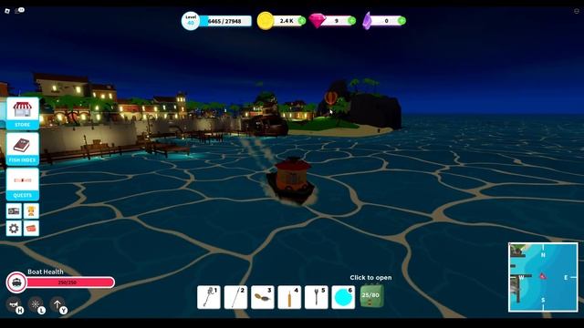 Fishing Simulator - How to begin with Shard Quests! смотреть онлайн