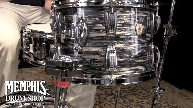 Ludwig Classic Maple Drum Set 20/12/14 - Vintage Black Oyster Pearl смотреть онлайн