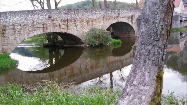 Kallmünz Part 2.Город Кальмюнц.Река Нааб.Здесь обитают крупные карпы. смотреть онлайн