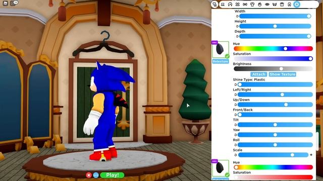 How to make Sonic The hedgehog in Robloxian High school [ Roblox ] смотреть онлайн