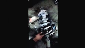 Fiat Ducato замена передней стойки