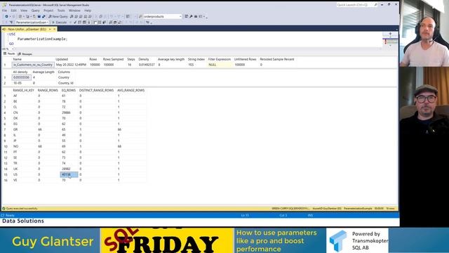 SQL Friday #86 - How to use parameters like a pro and boost performance - Guy Glantser смотреть онлайн
