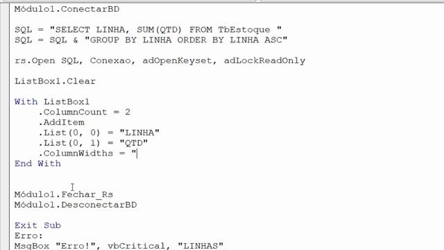 Relatório com Base nos Dados de TABELA do ACCESS via Códigos SQL e Excel VBA - Aula 27 смотреть онлайн