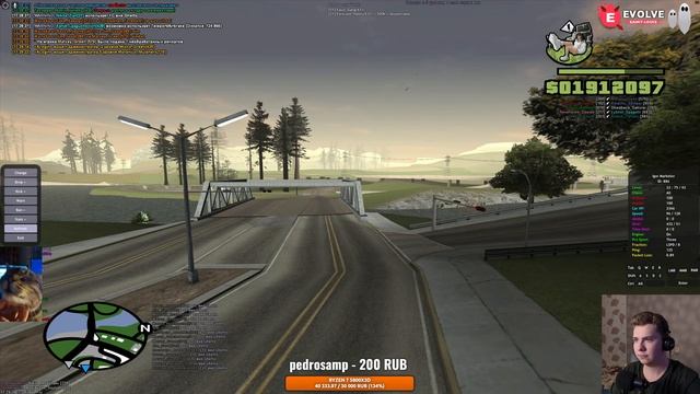 СУББОТНИЙ СТРИМ НА EVOLVE RP В GTA SAMP (гта самп) [6] смотреть онлайн