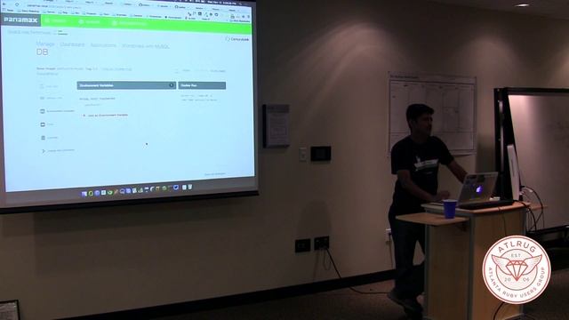 PANAMAX.IO: Docker Management for Humans - Rupak Ganguly - Atlanta Ruby Meetup Group - 2014 смотреть онлайн