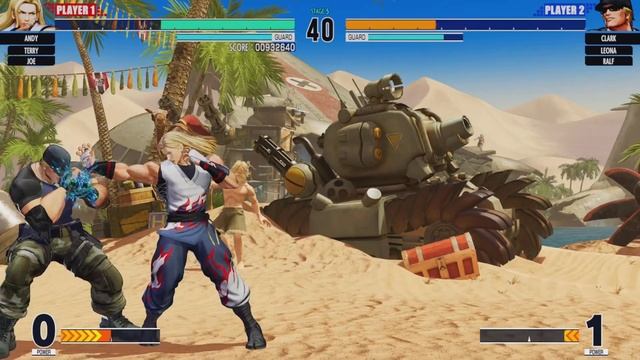 King of Fighters 15 - Team Fatal Fury Playthrough смотреть онлайн