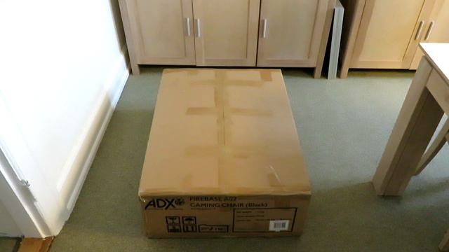 ADX Ultimate Gaming Firebase A02 Gaming Stol Unboxning