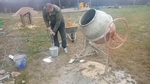 цементно-песчаная штукатурка с добавлением извести. Своими руками.