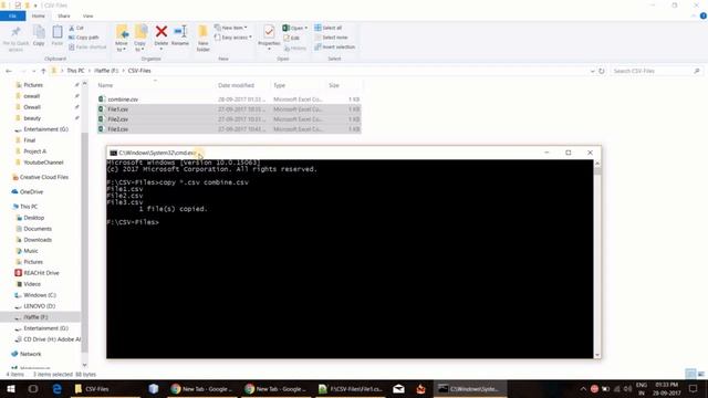 Merge Multiple CSV Files In a Second for FREE without Any Softwares смотреть онлайн
