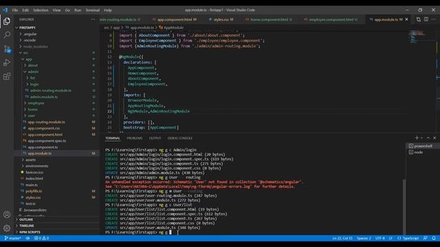 module routing in angular 13 (module routing + group routing ) || angular 13 tutorial #18 смотреть онлайн