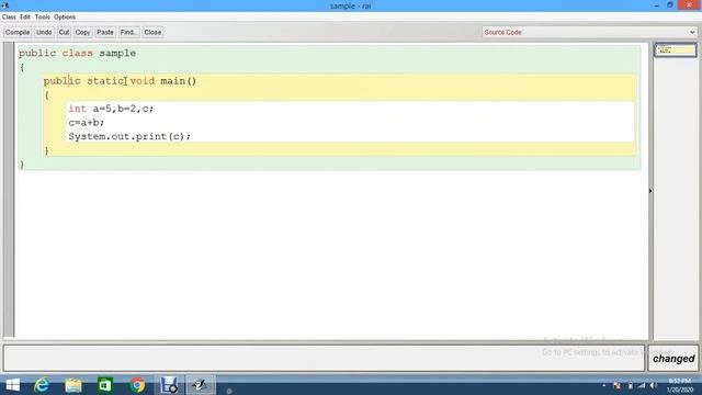 Doing a simple java program in java(bluej) Windows 8.1 смотреть онлайн