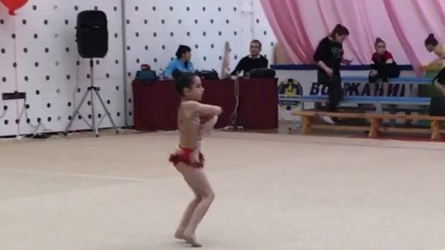 Алия Амирова, художественная гимнастика, Тверь. Заправляем в спорте. смотреть онлайн