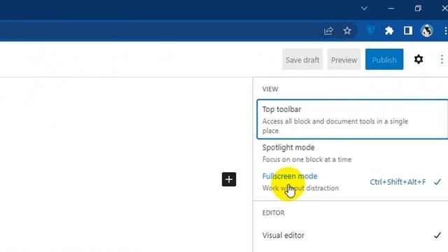 Disabling Fullscreen mode in the WordPress Block Editor смотреть онлайн