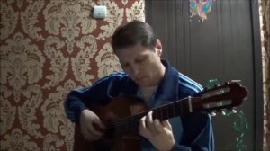 Гитарная Музыка На Классической Гитаре. Играет Роман Чернов, Москва (ч.1).