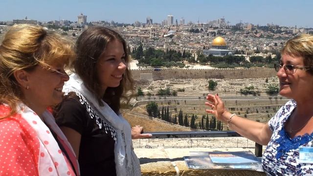 Вид на Храмовую Гору в Иерусалиме смотреть онлайн