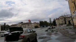 Короткая прогулка по городу Новодвинск.