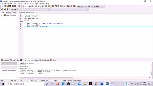 Character Array смотреть онлайн