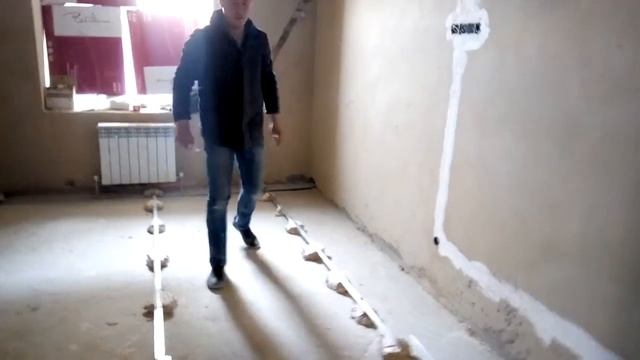 Быстрая установка маяков для заливки пола.Полтава смотреть онлайн