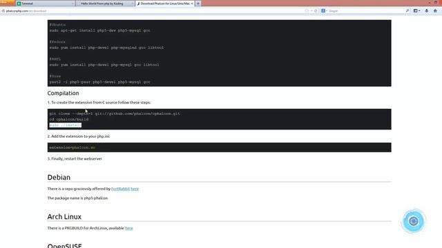 Install Phalcon on Koding смотреть онлайн