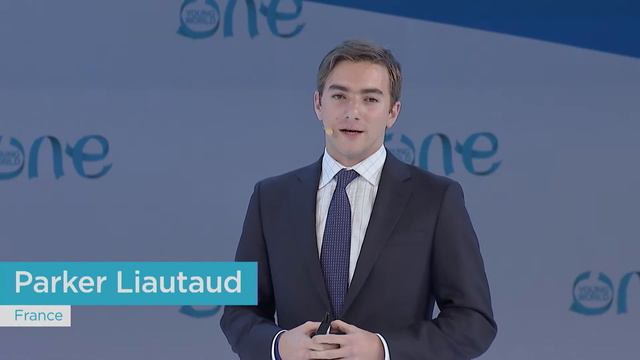 Capping carbon emissions for a sustainable future | Parker Liautaud | One Young World смотреть онлайн